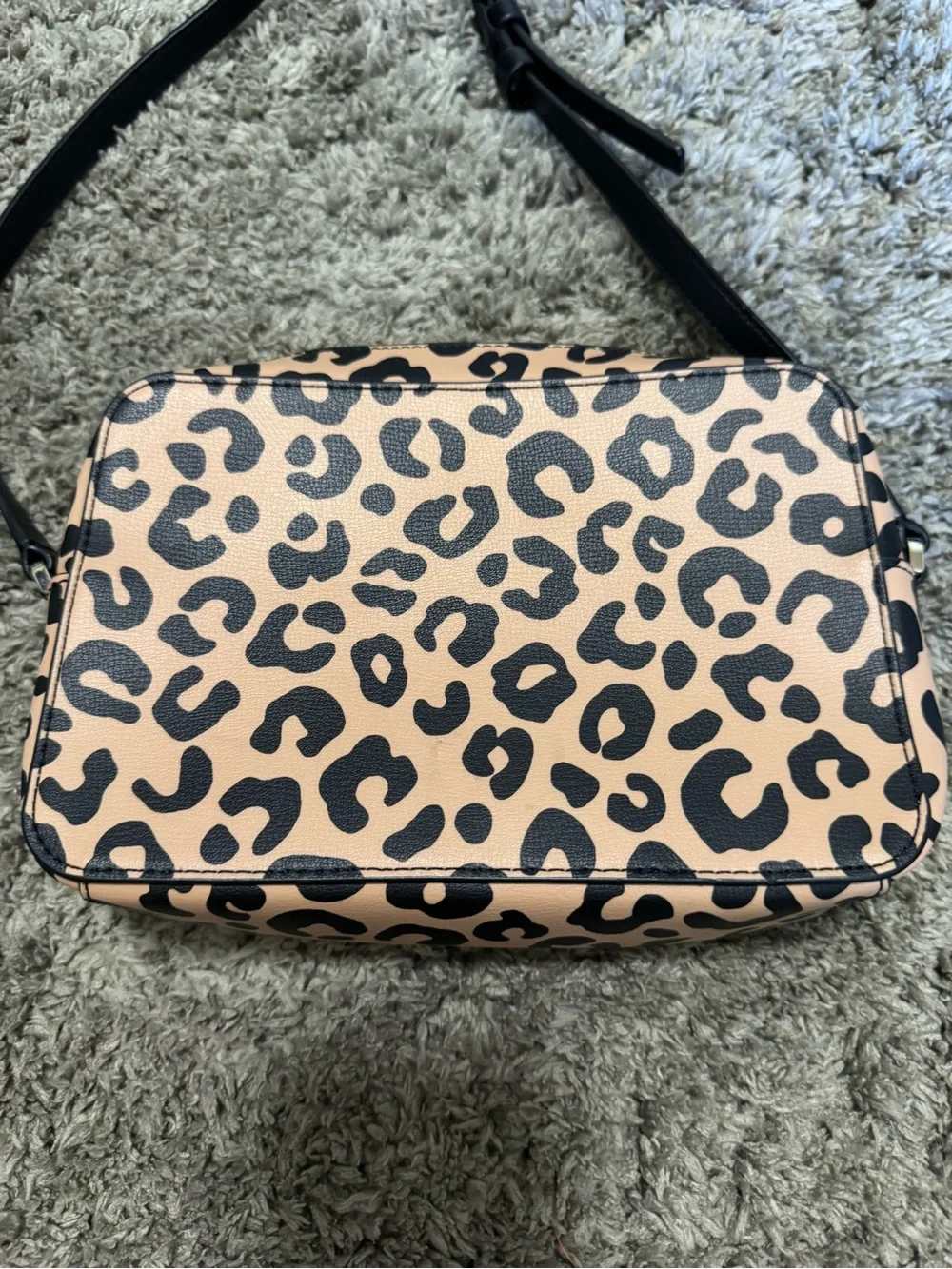 Kate Spade Madison Leopard Print Crossbody Bag